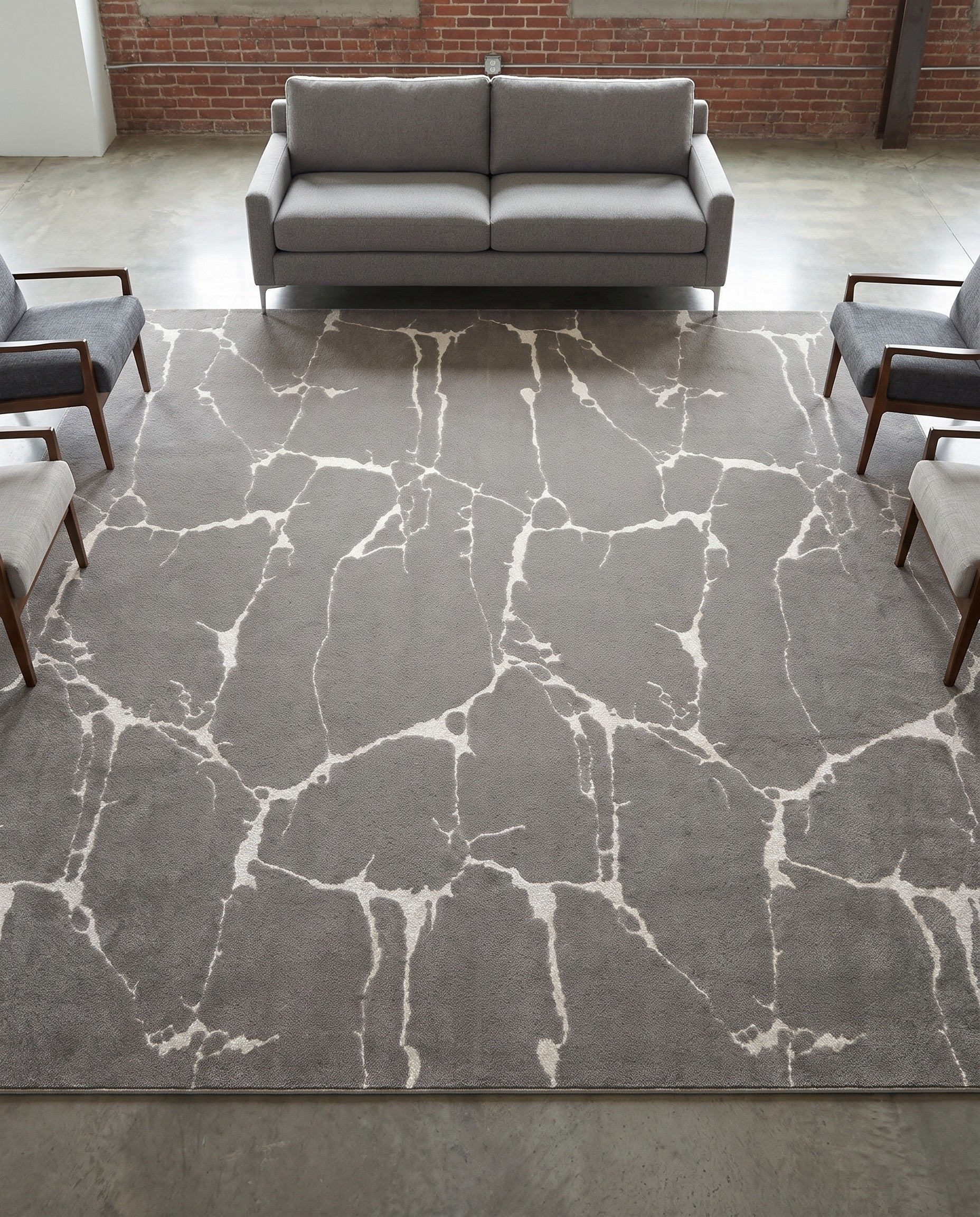 10' x 10' Vogue Geo Square Rug