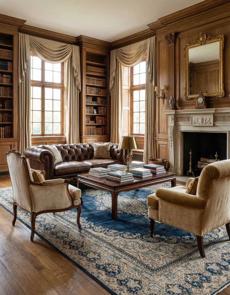 Detail image of 8' 9 x 11' 9 Vintage Royal Rug