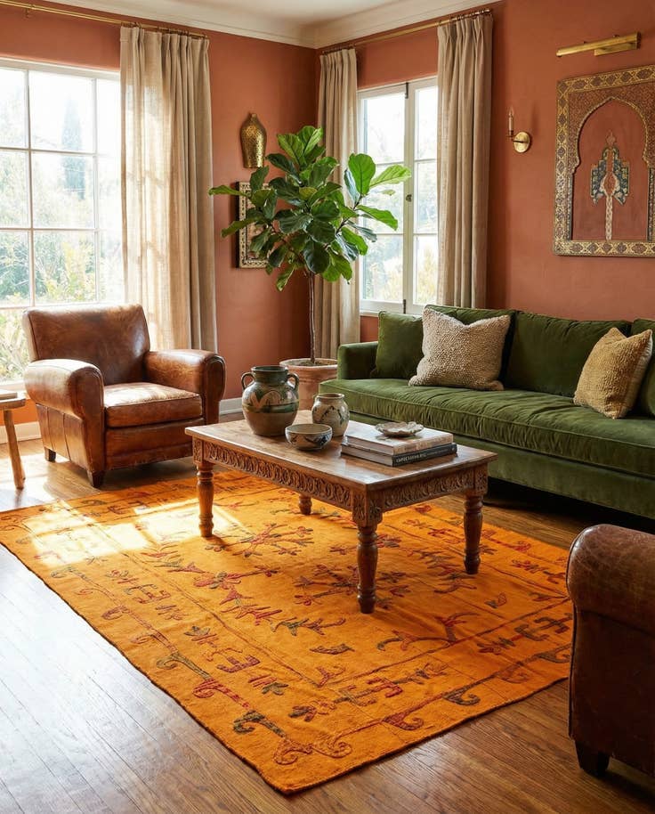 Vue détaillée : 170cm x 230cm Tissé à la main Kilim Suzani Tapis Laine