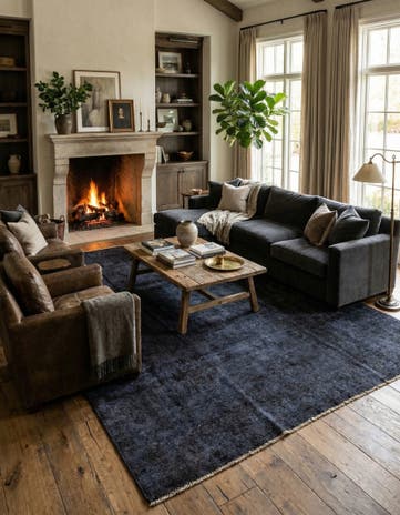 9' 7 x 12' 10 Hand Knotted Ultra Vintage Persian Wool Rug