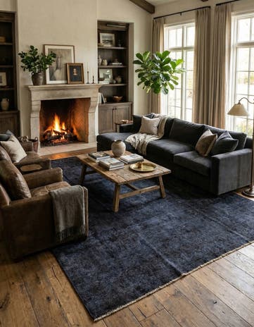 9' 7 x 12' 10 Hand Knotted Ultra Vintage Persian Wool Rug