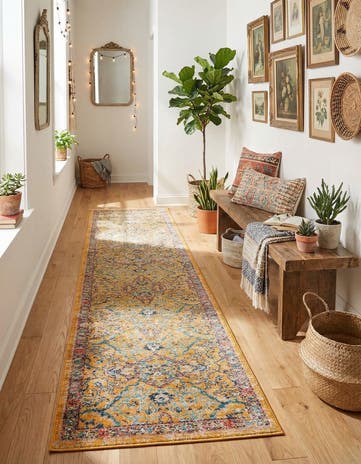 Yellow Lola Runner Rug