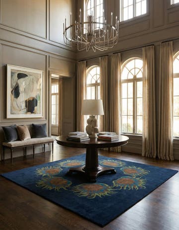7' 6 x 7' 7 Luna Square Rug