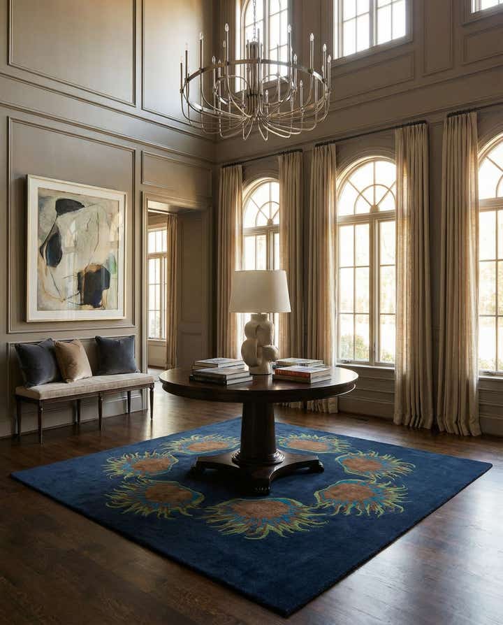 7' 6 x 7' 7 Luna Square Rug