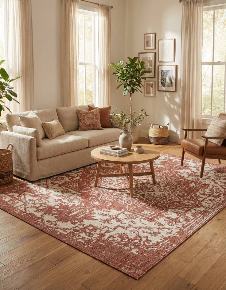 Detail image of 7' x 10' Easy-Clean Jill Zarin Dubai Indoor / Outdoor Rug