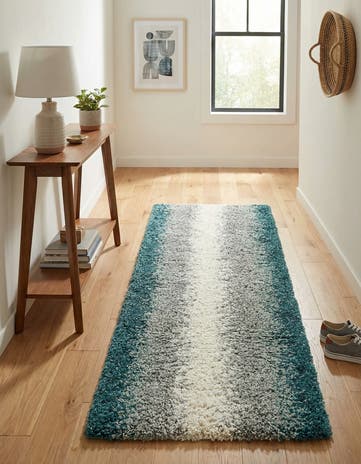 2' x 6' Soft Touch Shag Runner Rug