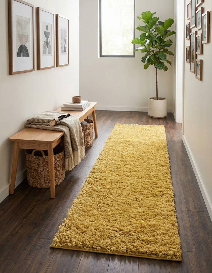 Detail image of  2' 6 x 16' 5 Everyday Shag Runner Rug