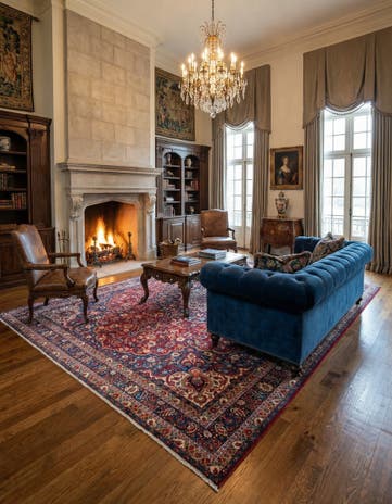 9' 10 x 13' 5 Birjend Wool Rug