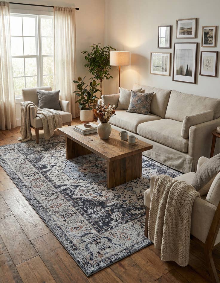Detail image of 7' 1 x 10' Yara Rug