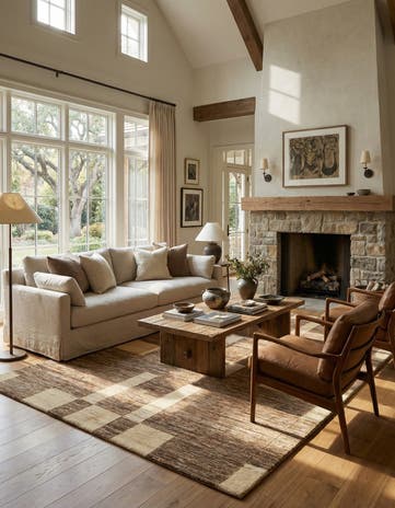 5' 9 x 9' Juma Wool Rug