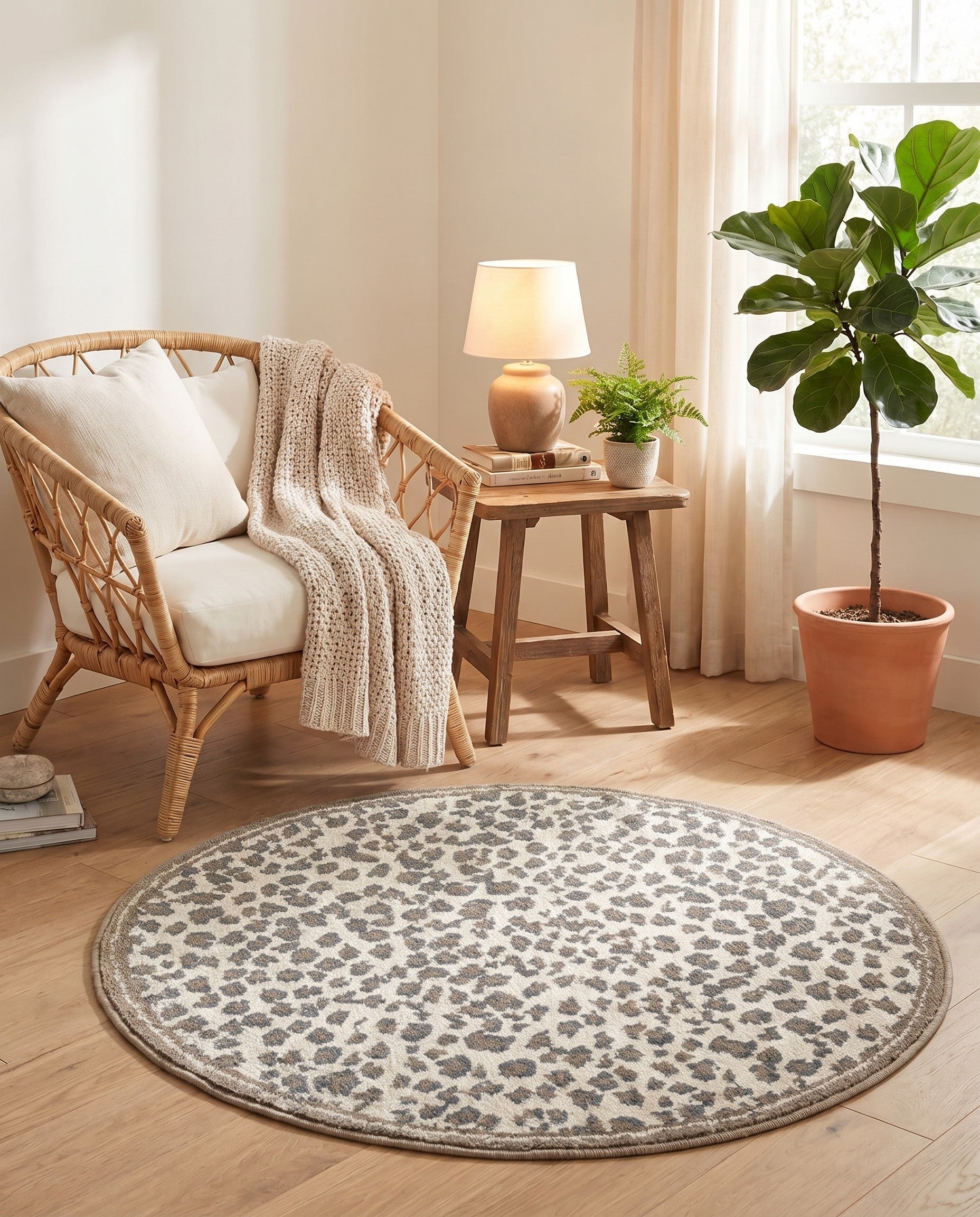 3' x 3' Savannah Round Rug
