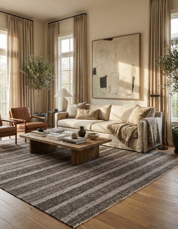 9' 9 x 11' 3 Hand Woven Darya Wool Rug