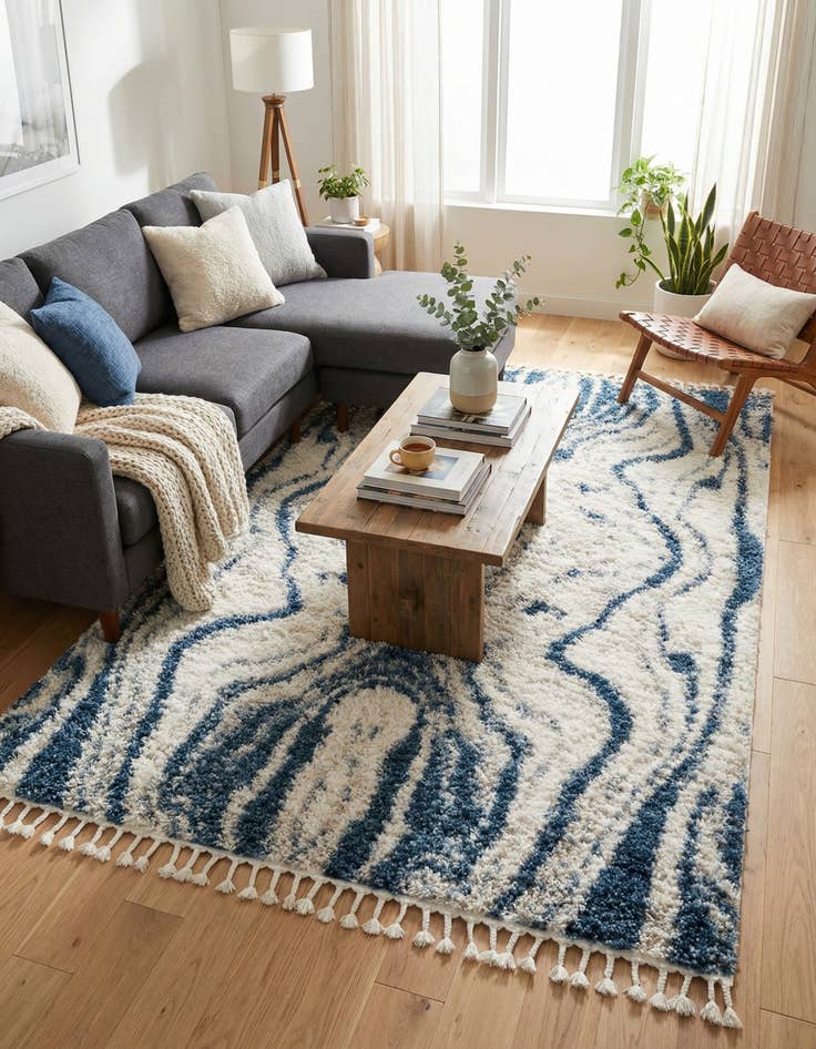 Detail image of 9' x 12' 2 Lagom Shag Rug