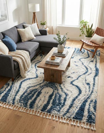 9' x 12' 2 Athena Shag Rug