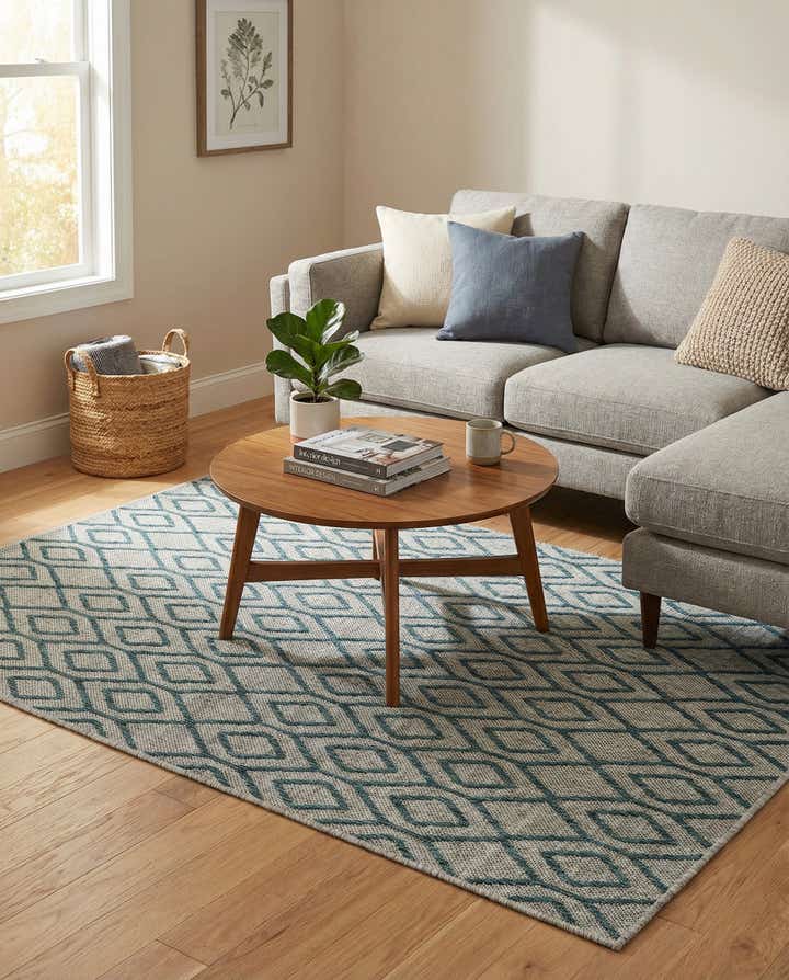 4' x 6' Easy-Clean Jill Zarin Turks and Caicos Indoor / Outdoor Rug