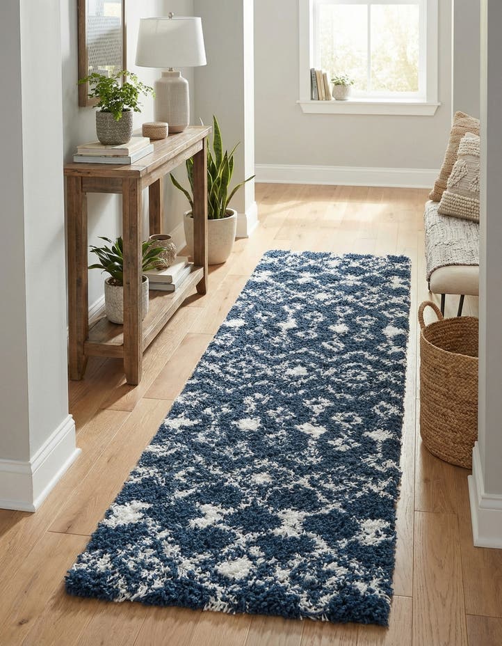 2' x 6' Moroccan Trellis Shag R...