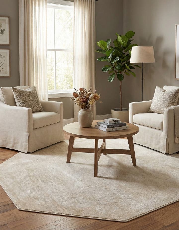 7' 10 x 7' 10 Finsbury Octagon Rug