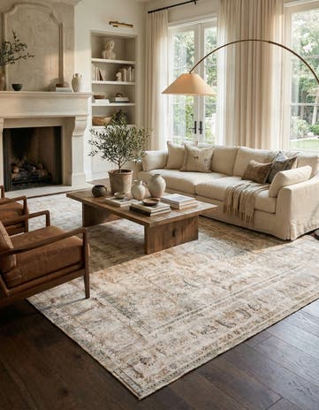 9' 3 x 13' 7 Hand Knotted Ultra Vintage Persian Wool Rug