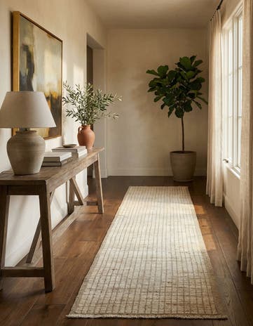 2' 7 x 10' 2 Hand Knotted Beni Marok Rug
