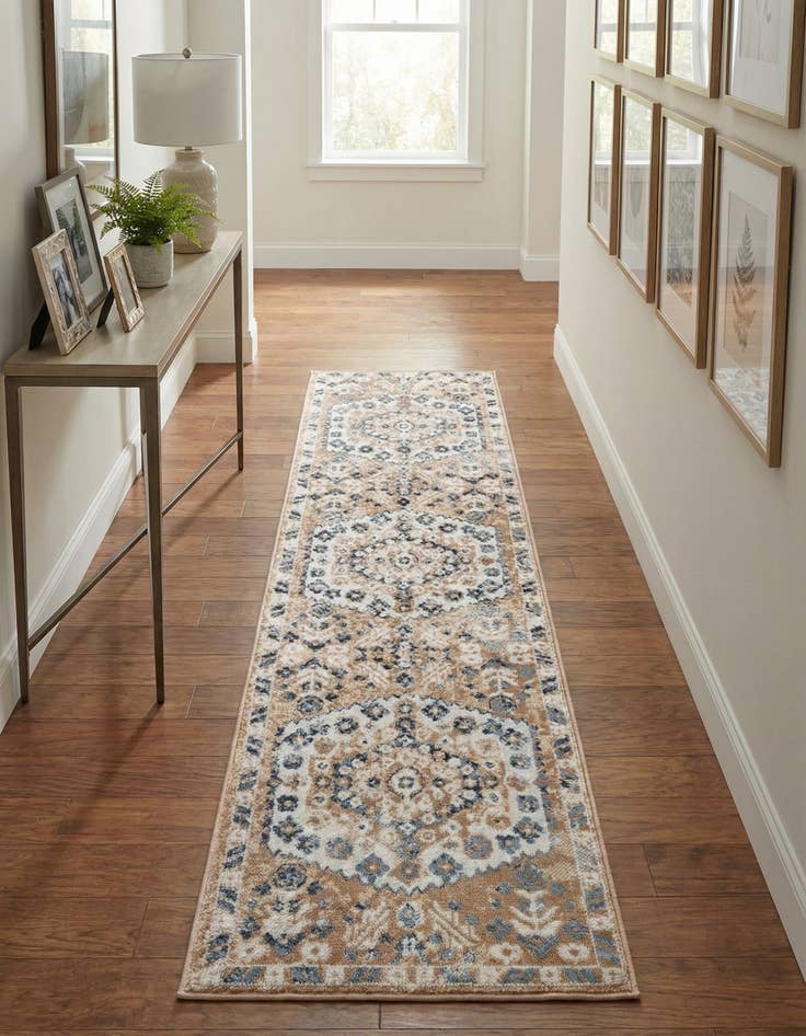 Detail image of 2' x 8' Oxford Runner Rug