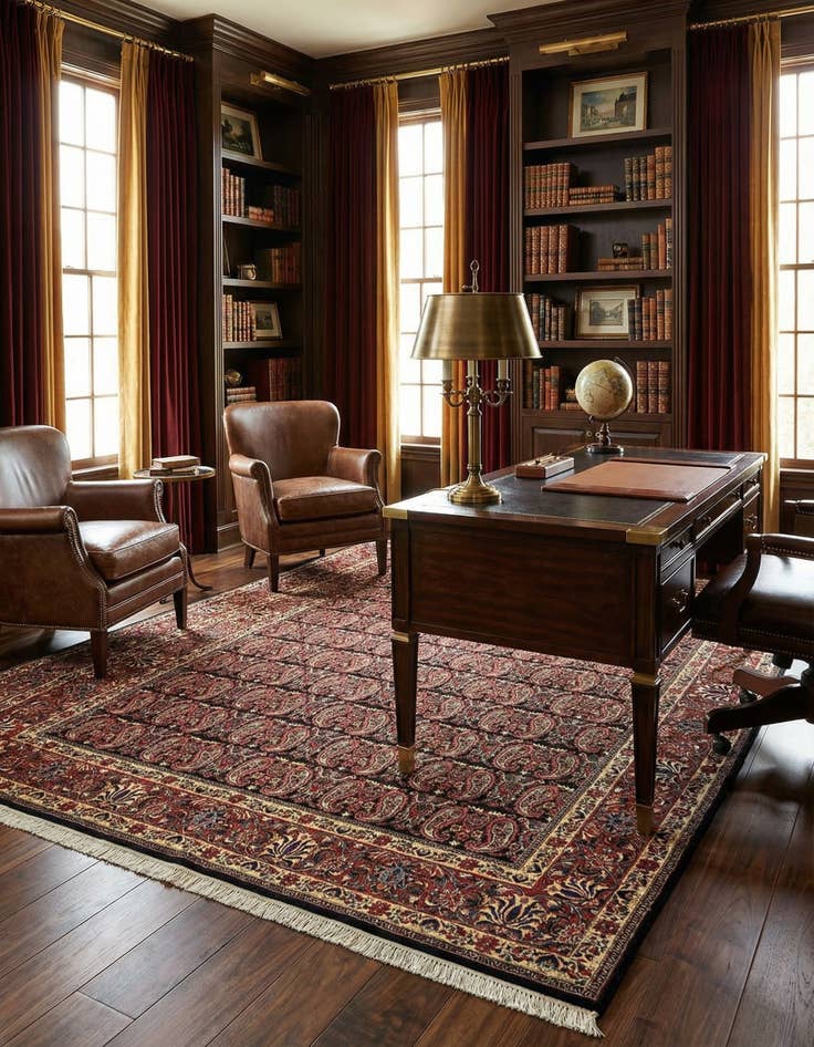 Detail image of 8' 6 x 11' 7 Bidjar Wool Rug
