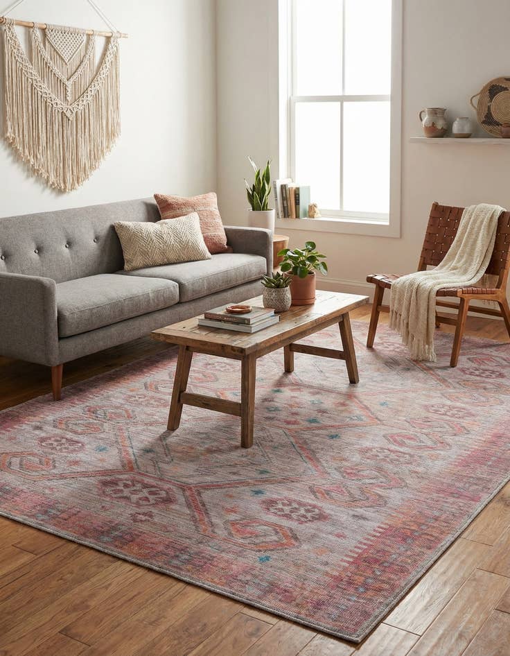 Detail image of 9' 2 x 12'  Washable Sisu Rug