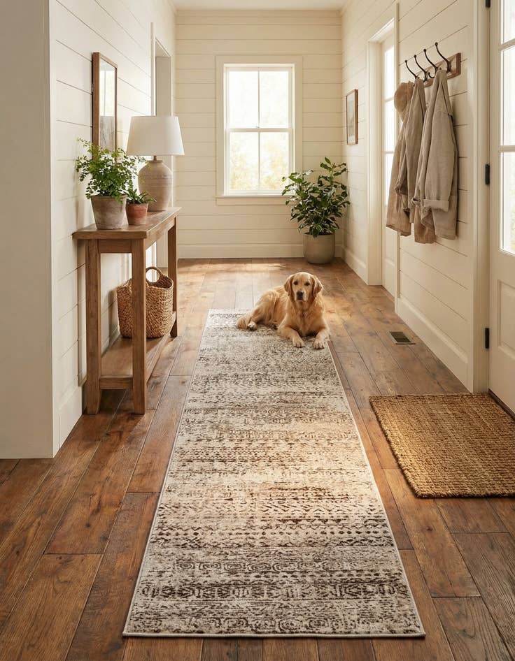 Detail image of 2' 6 x 14' Hermitage Runner Rug