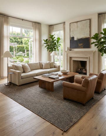 9' 9 x 14' 3 Hand Knotted Darya Wool Rug