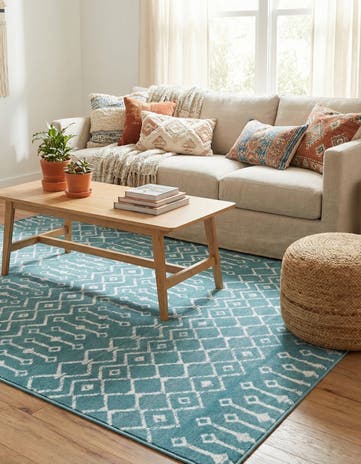 6' x 9' Kasbah Trellis Rug