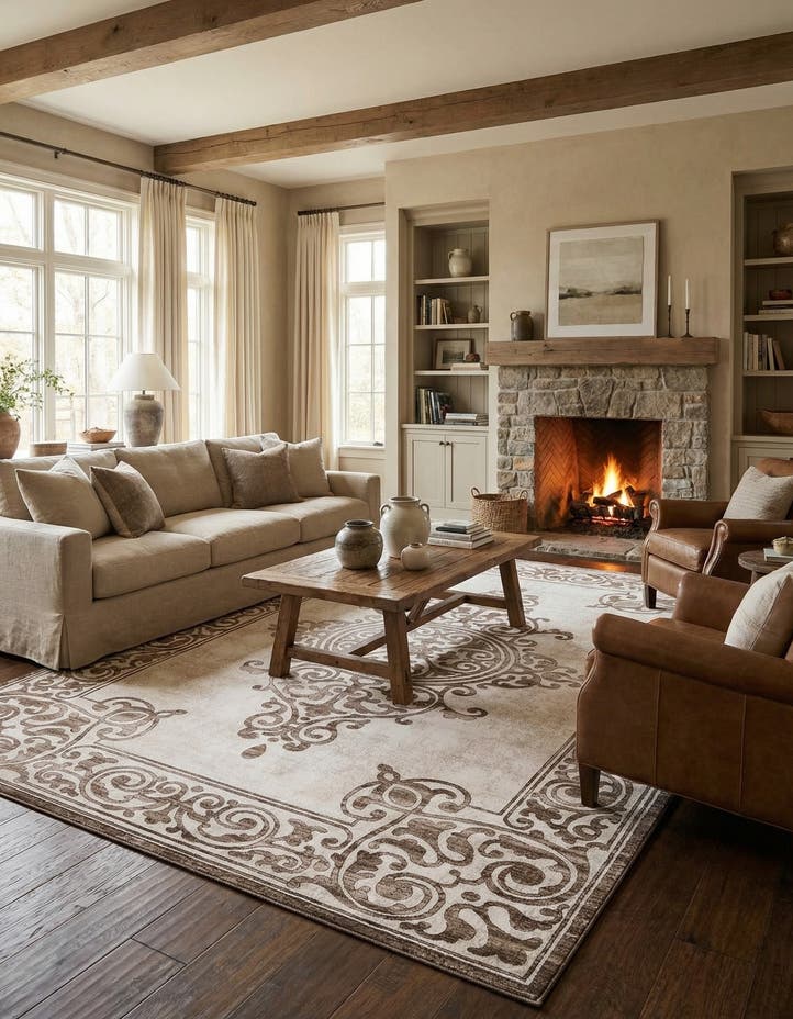 10' 8 x 14' Hermitage Rug