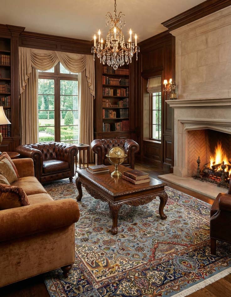 Detail image of 9' 9 x 13' 2 Kashmar Wool Rug