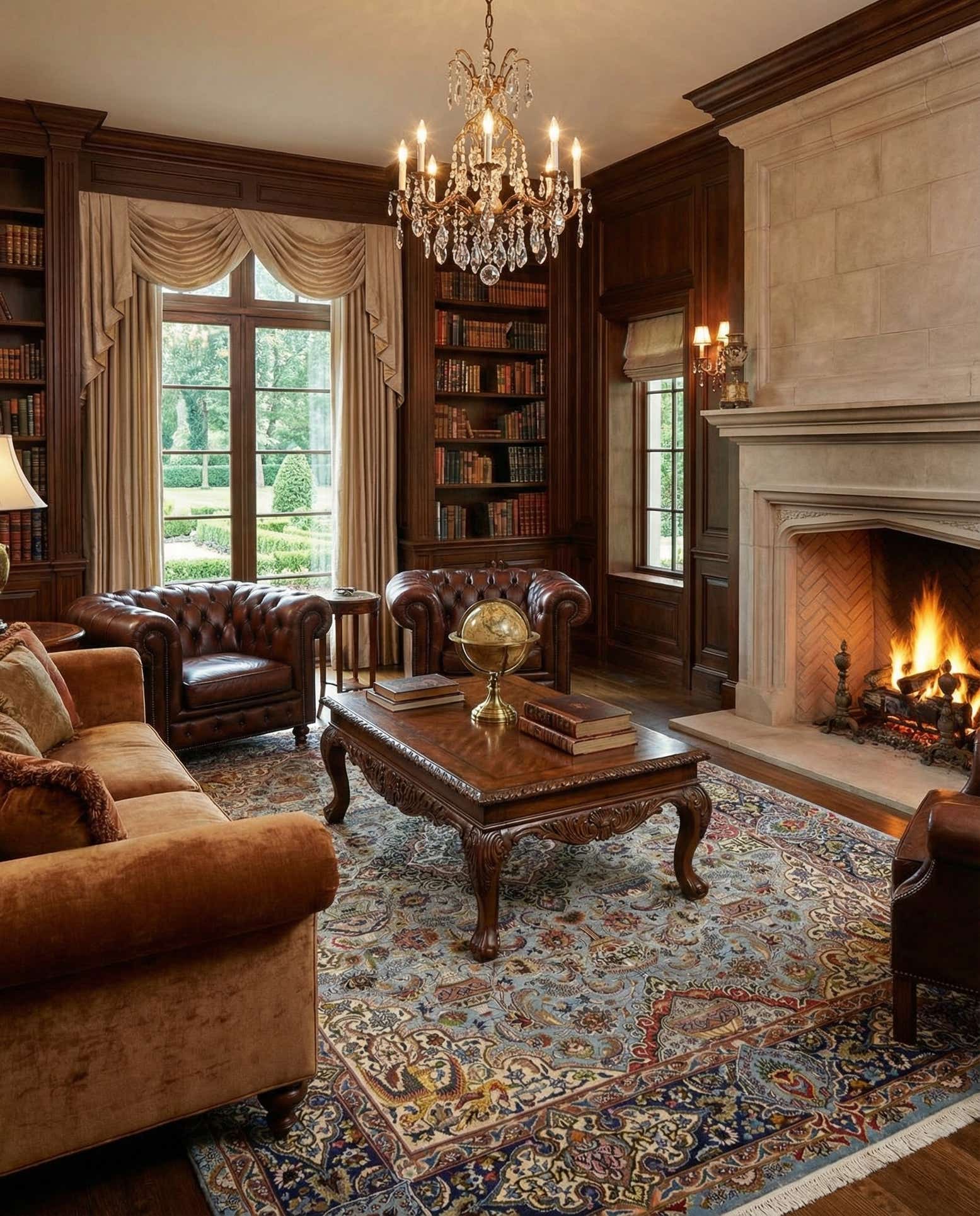 9' 9 x 13' 2 Kashmar Wool Rug