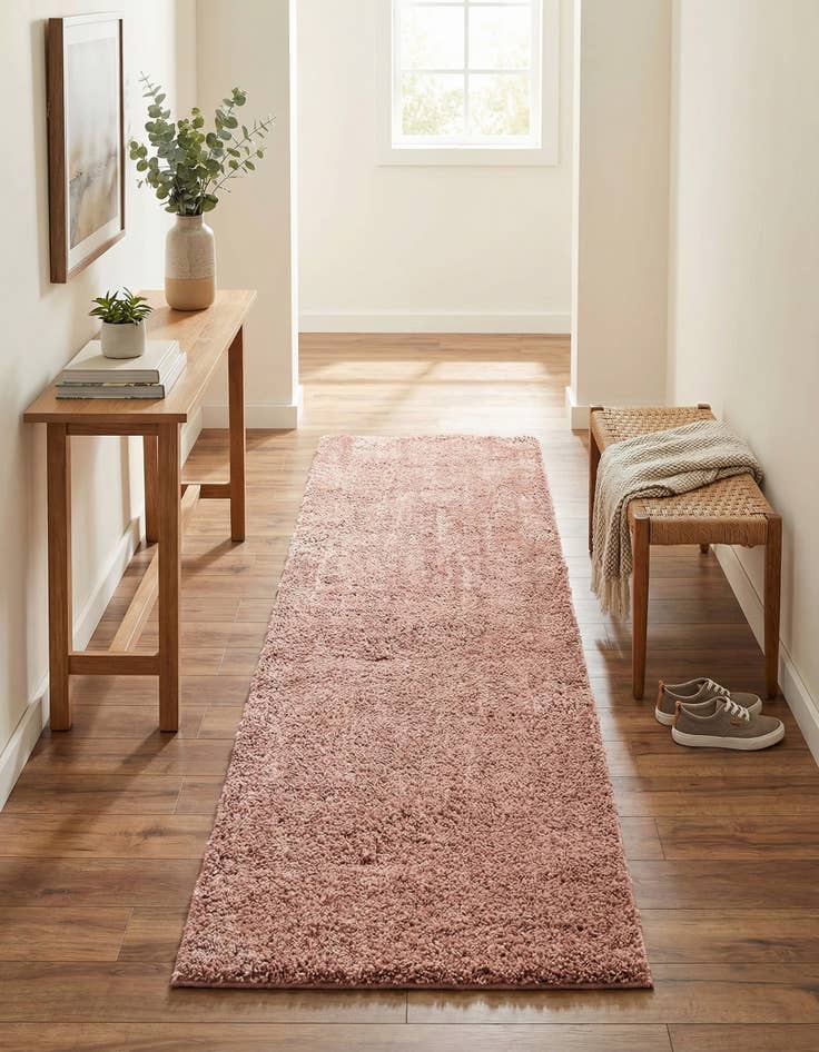 Detail image of  2' 7 x 10' Jill Zarin Shaggy Chic Runner Rug