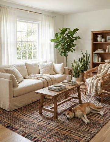 7' 10 x 10' Hand Woven Chunky Jute Rug