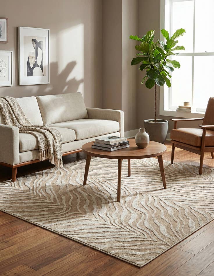 Detail image of 6' x 6' Finsbury Square Rug