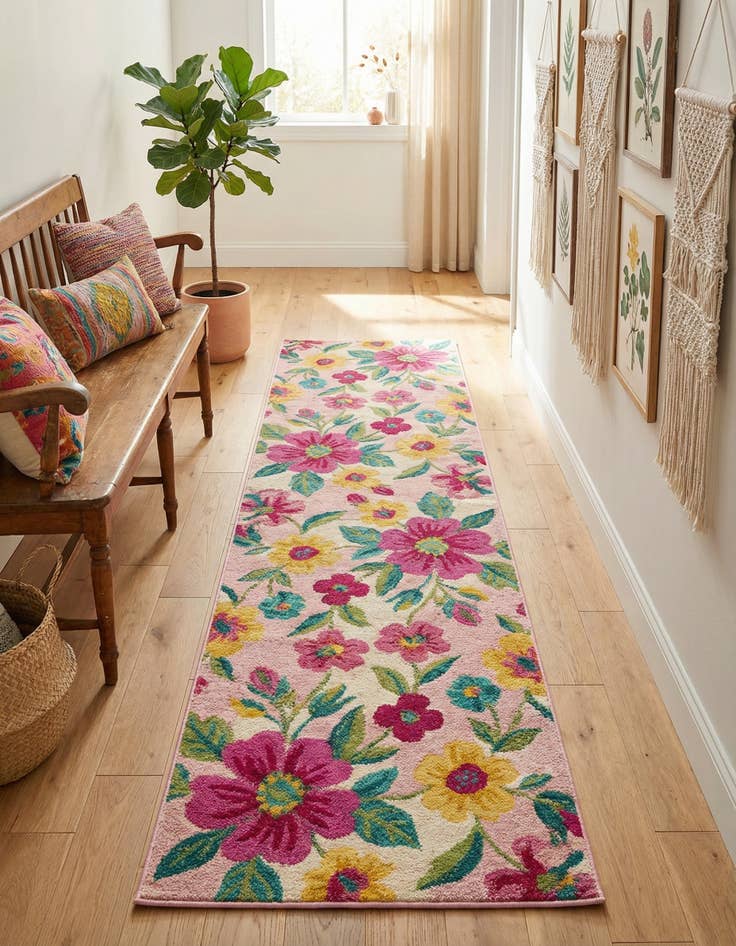 Detail image of  2' 7 x 10' Bloom Runner Rug