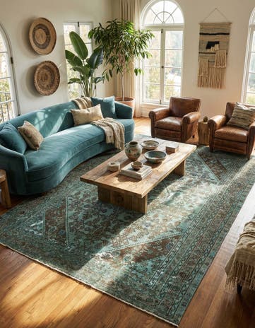 6' 4 x 10' 1 Vintage Rug