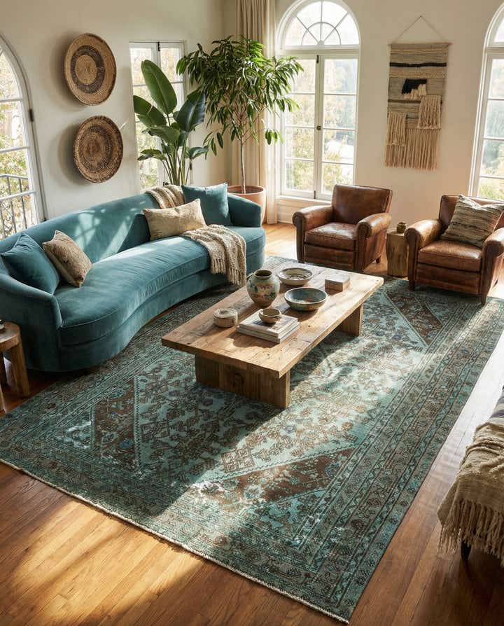 6' 4 x 10' 1 Vintage Rug