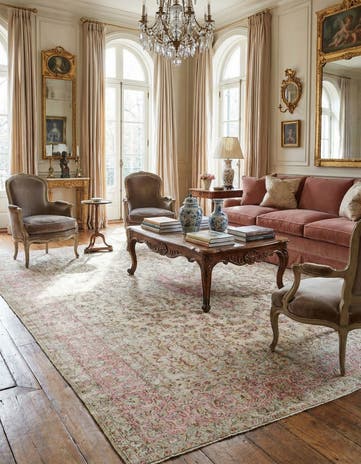 9' 11 x 13' 4 Vintage Royal Wool Rug