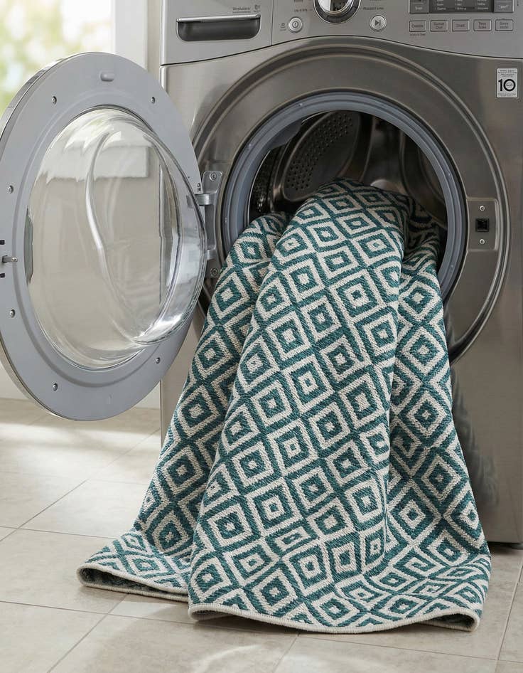 Detail image of 7' x 10'  Washable Jill Zarin Costa Rica Indoor / Outdoor Rug