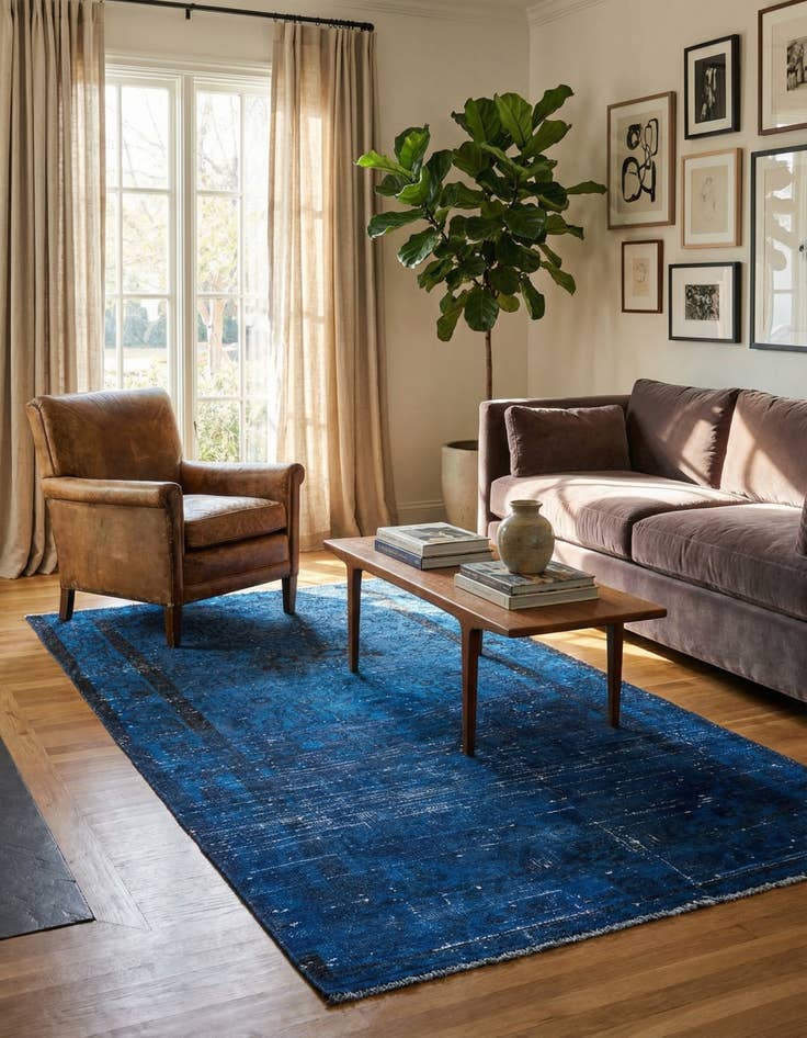 Detail image of 3' 5 x 7' 10  Hand Knotted Ultra Vintage Persian Wool Runner Rug