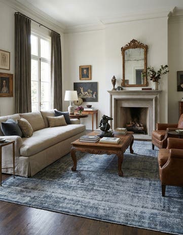 9' 7 x 12' 8 Vintage Royal Wool Rug