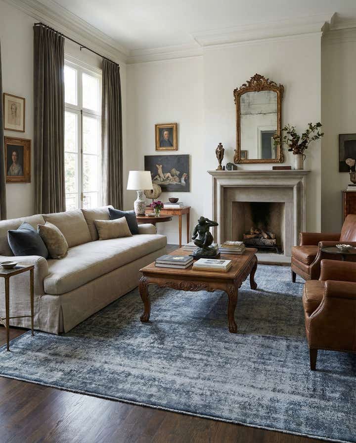 9' 7 x 12' 8 Vintage Royal Wool Rug