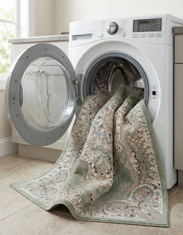 Detail image of 5' 3 x 8' Kamala Washable Rug