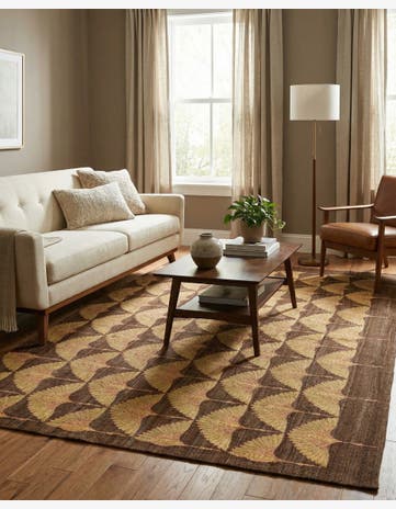5' 4 x 7' 10 Hand Woven Kilim Modern Wool Rug