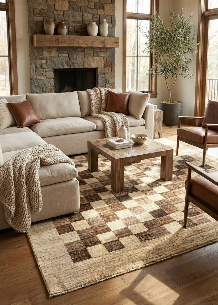 9' 3 x 9' 5 Juma Wool Square Rug