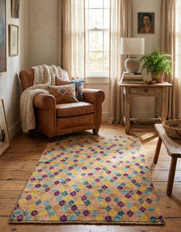 3' 1 x 5' 5 Hand Knotted Balouch Wool Rug