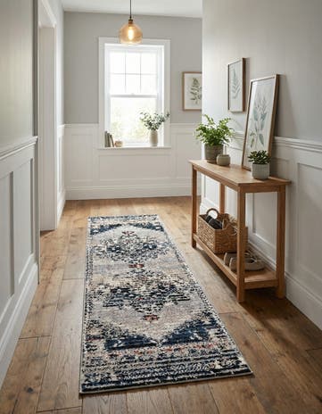 Gray Tucson Runner Rug