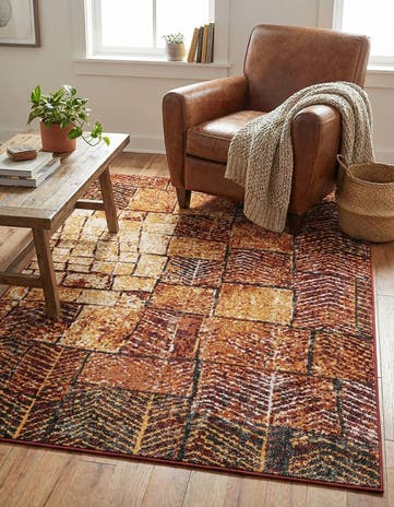 Rust Red Valencia Rug