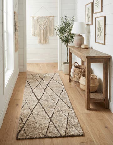 2' x 5' 1 Atlas Moroccan Wool Runner Rug